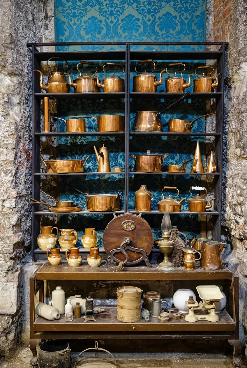 Copperware Street in de bazaarwijk van Sarajevo