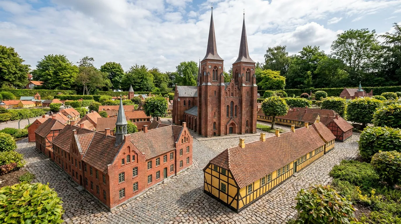 Roskilde Mini Town – Modell der Stadt Roskilde um 1840
