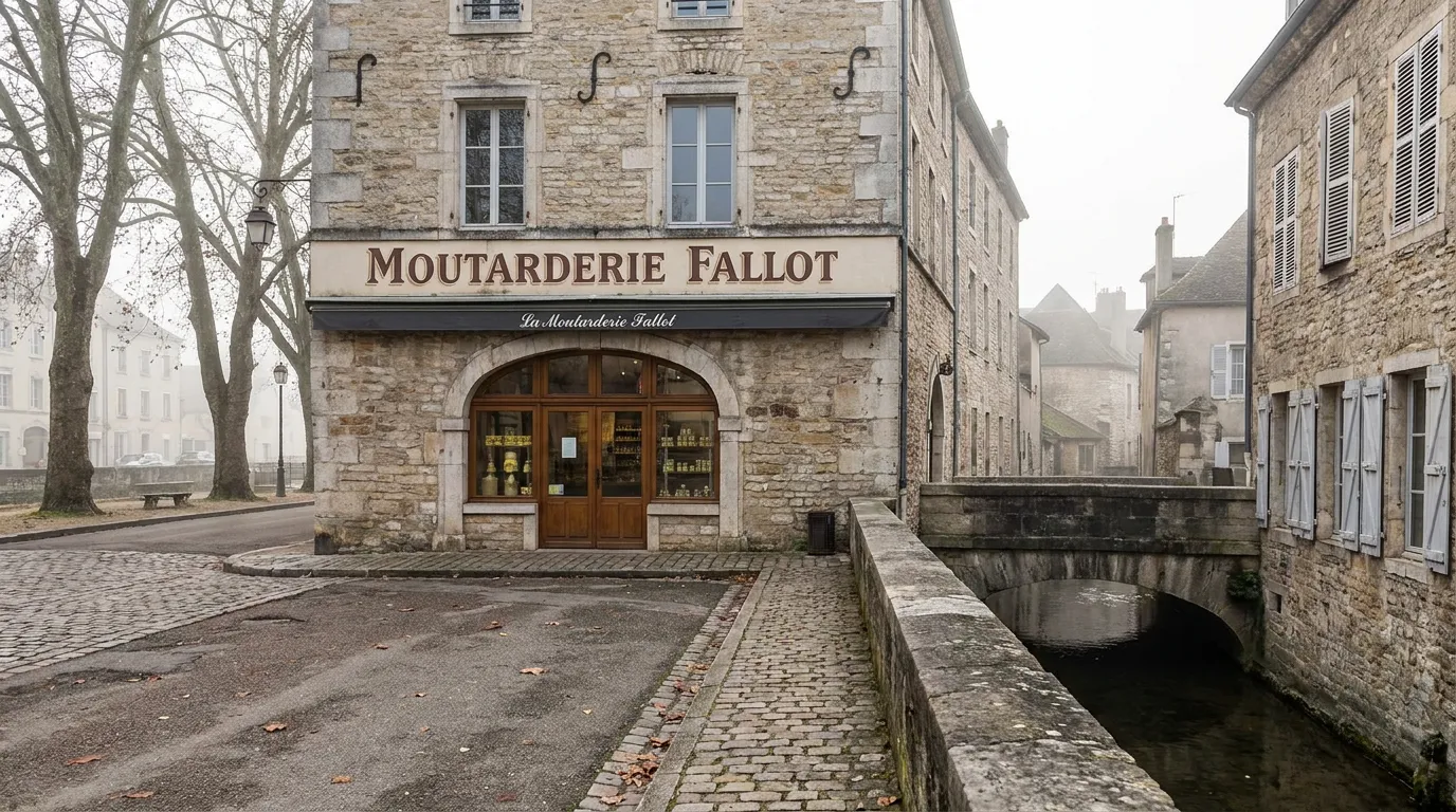 La Moutarderie Fallot, fabrique de moutarde de Dijon à Beaune