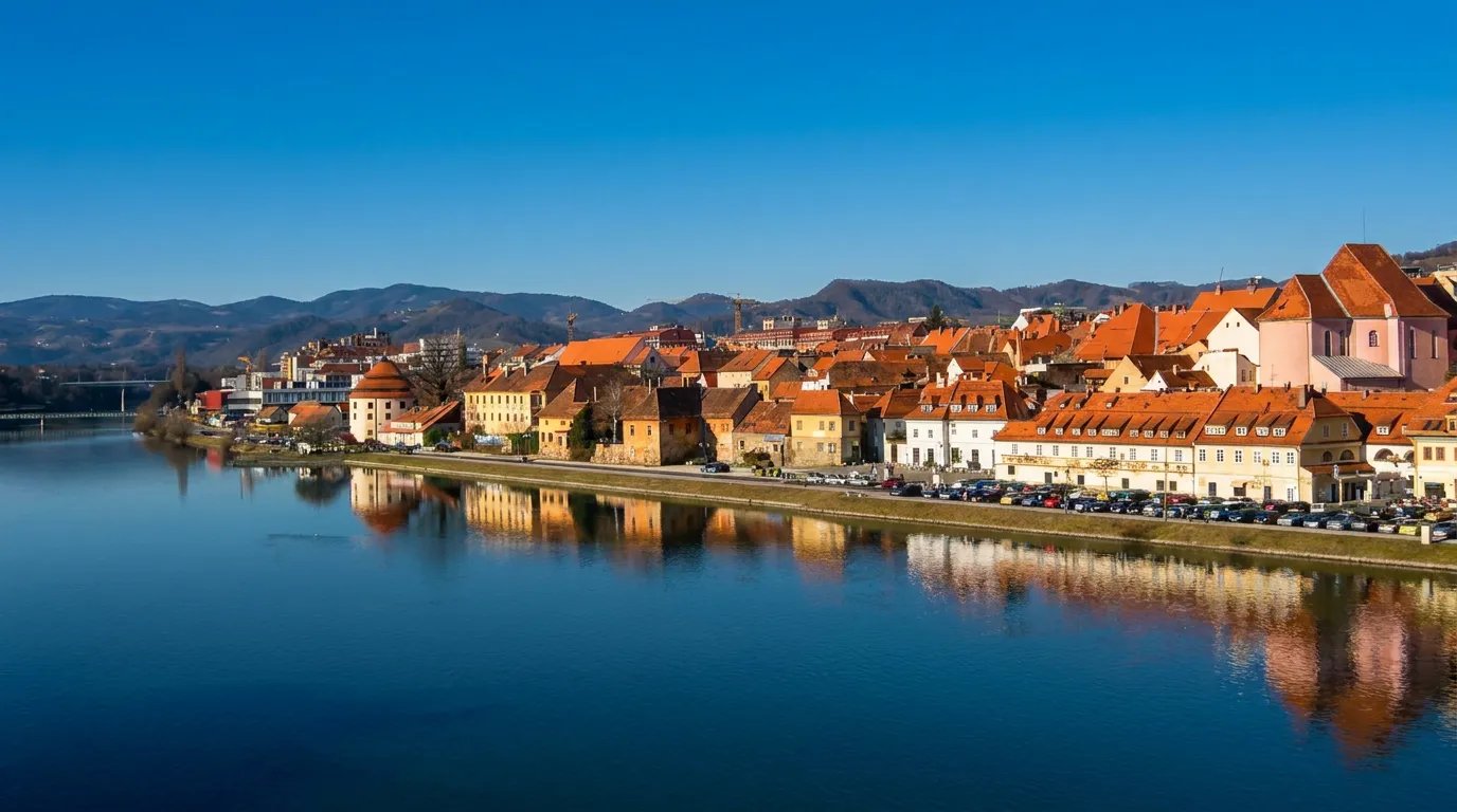 Lent, de historische oeverwijk van Maribor aan de Drava