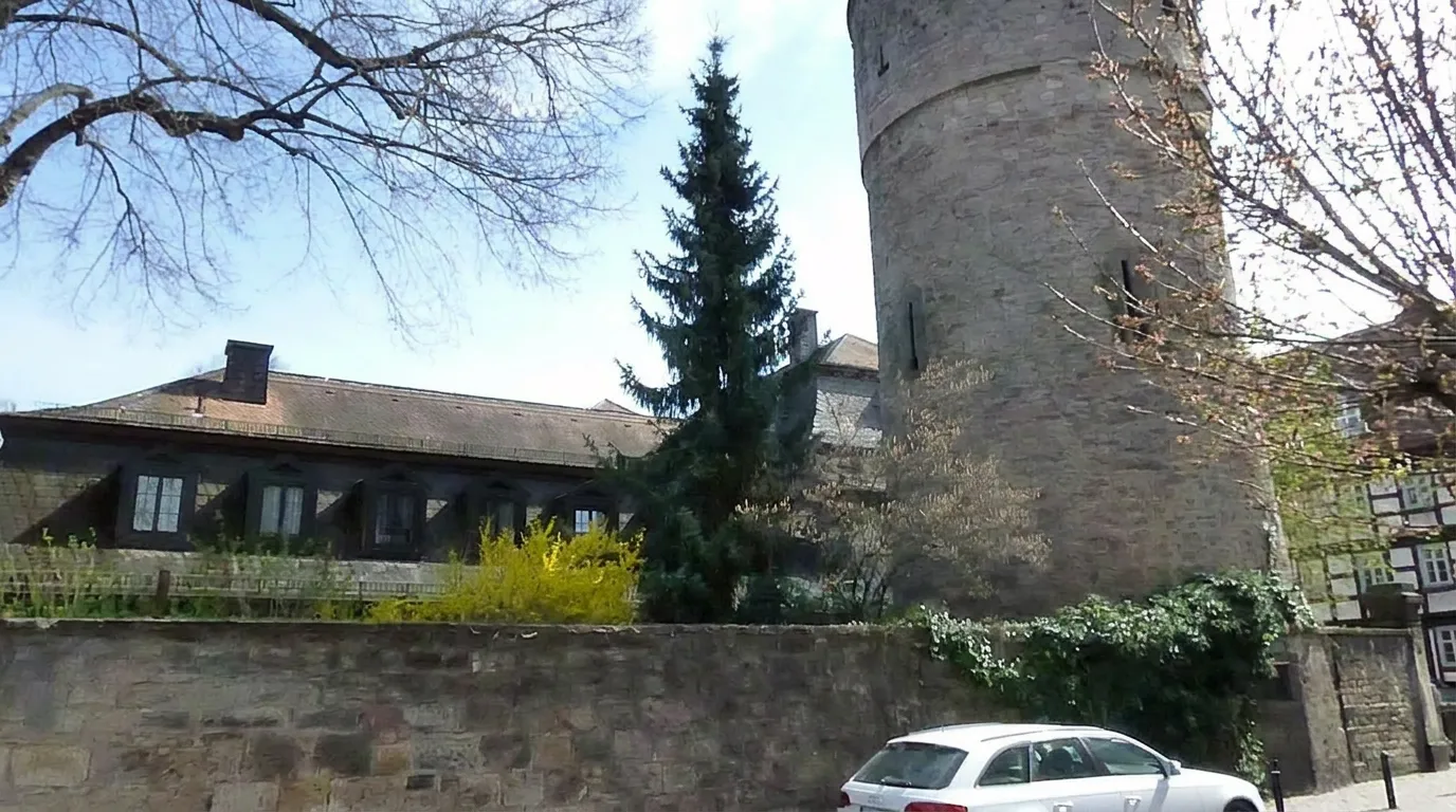 Hexenturm in Fulda im Abendlicht