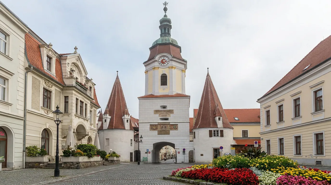 Steinertor, das mittelalterliche Stadttor von Krems an der Donau