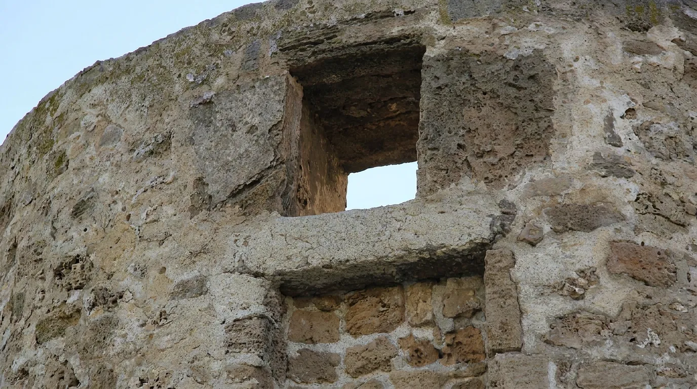 Torre de la Polveriera, Alghero's old gunpowder tower, seen from the city walls