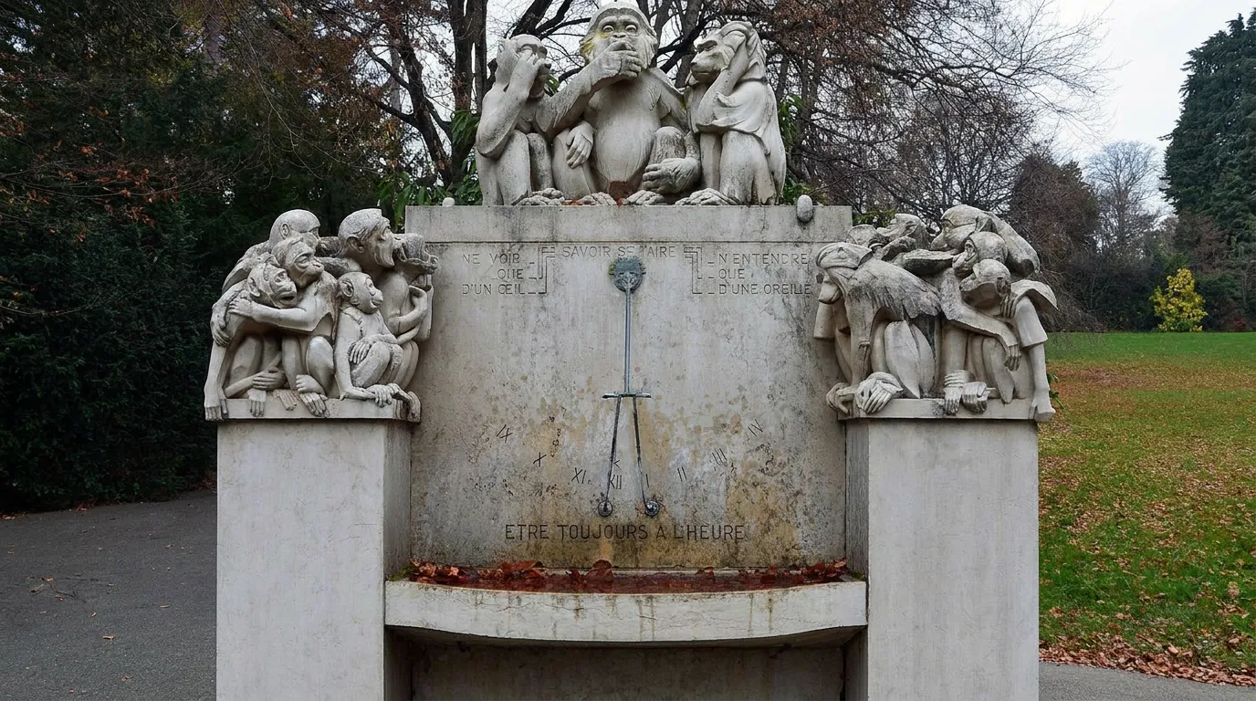 Le Parc de la Légende à Lausanne, parc urbain avec sculptures