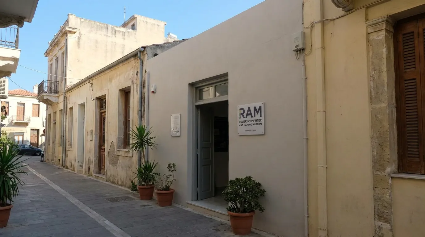 The RAM Rulers Computer and Gaming Museum, a small indoor stop in central Heraklion
